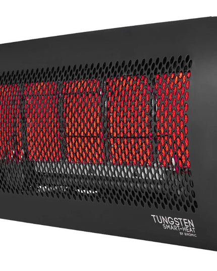 Bromic Tungsten Smart Heat 500 Gas Heater Angle View.