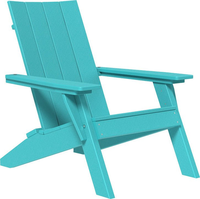LuxCraft Urban Adirondack Chair Aruba Blue