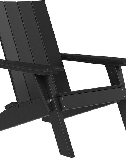 LuxCraft Urban Adirondack Chair Black