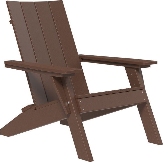 LuxCraft Urban Adirondack Chair Chestnut Brown