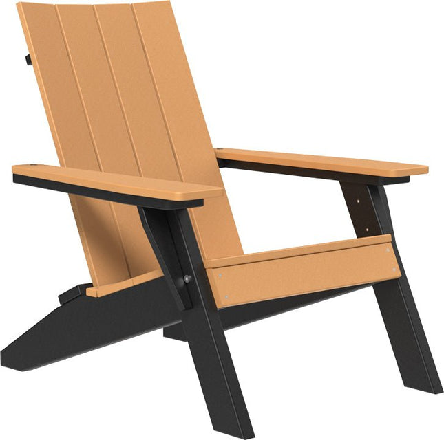 LuxCraft Urban Adirondack Chair Cedar & Black