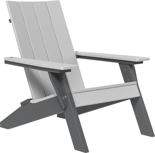 LuxCraft Urban Adirondack Chair Dove Gray & Slate