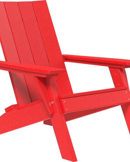 LuxCraft Urban Adirondack Chair Red