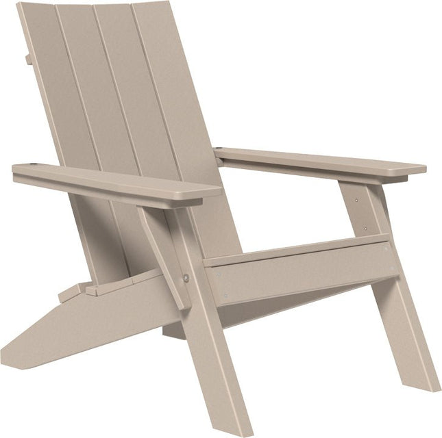 LuxCraft Urban Adirondack Chair Weatherwood