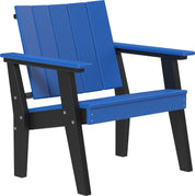 Blue and Black