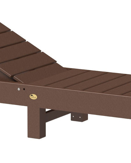 LuxCraft Urban Chaise Lounge Chestnut Brown