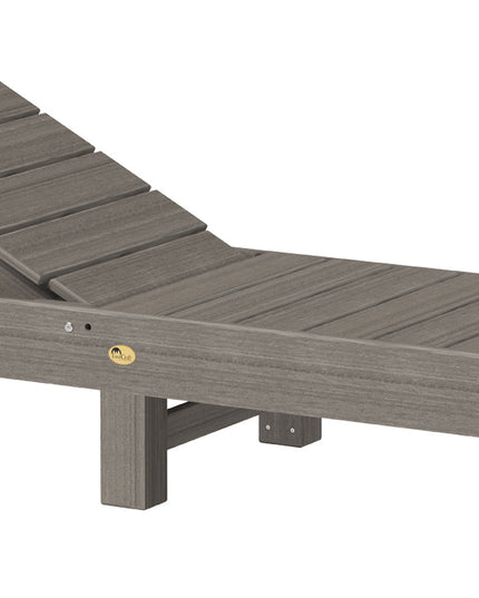 LuxCraft Urban Chaise Lounge Coastal Gray
