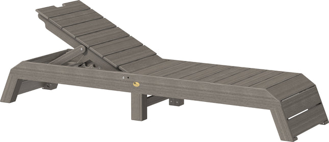 LuxCraft Urban Chaise Lounge Coastal Gray
