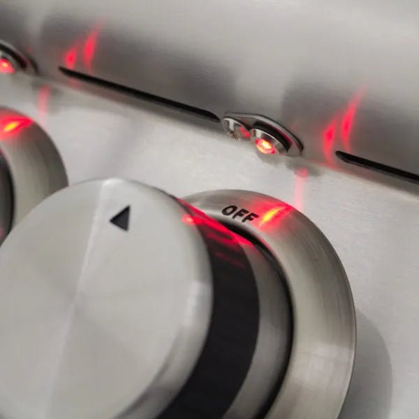 High-Powered Built-In Outdoor Gas Burner