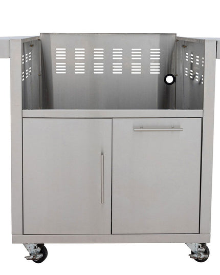 Blaze 40” Griddle Cart With Shelves