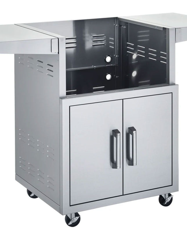 Broilmaster 26-Inch Cart with 2 Fold-Down Side Shelves