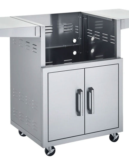 Broilmaster 25-Inch Cart with 2 Fold-Down Side Shelves
