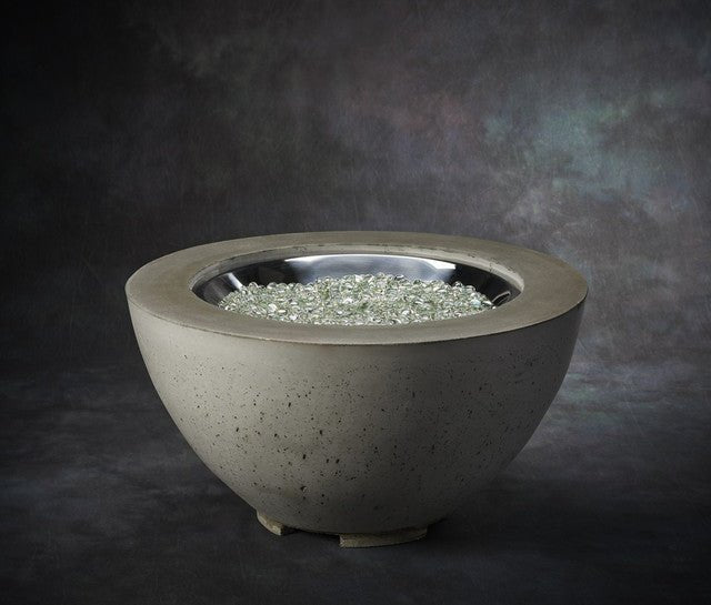 20" Round Fire Bowl Natural Grey - Cove