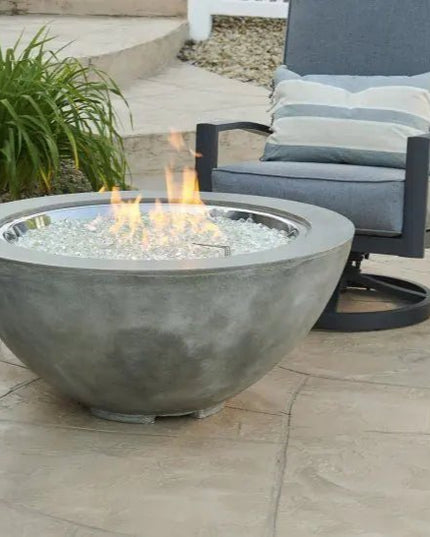 30-inch Gas Fire Pit Bowl Natural Gray - Cove