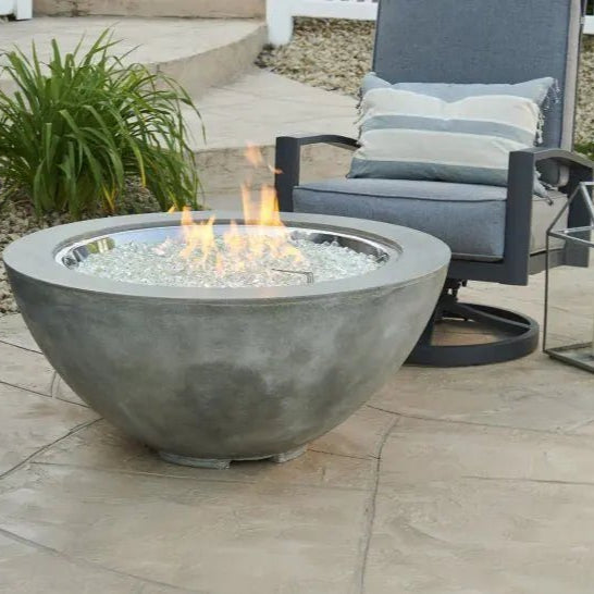 30-inch Gas Fire Pit Bowl Natural Gray - Cove