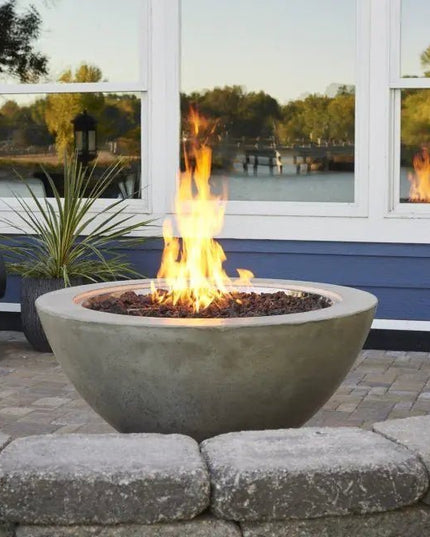 30-inch Gas Fire Pit Bowl Natural Gray - Cove