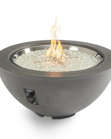 30" Round Fire Bowl Midnight Mis - Cove