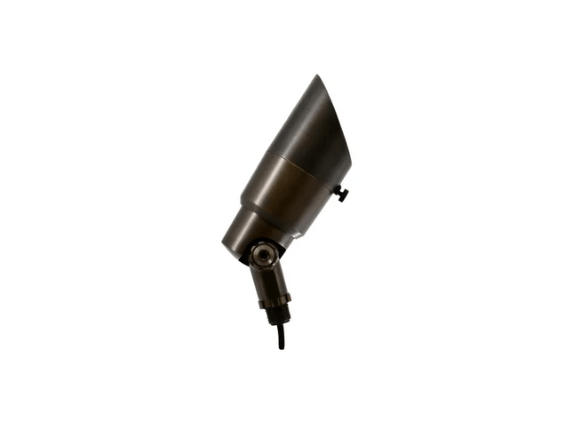 Lumien Antique Brass 10W LED Uplight with Adjustable Optics