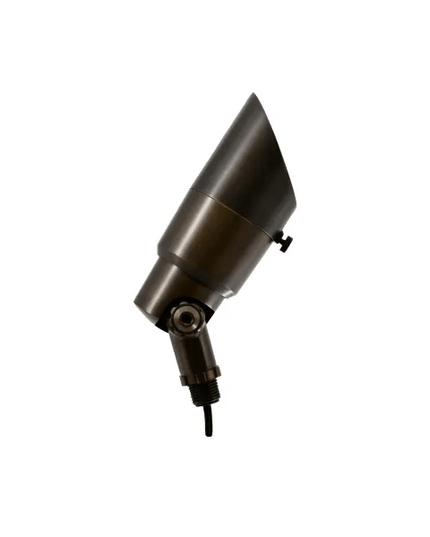 Lumien Antique Brass 5W Uplight with 3000K Adjustable Beam