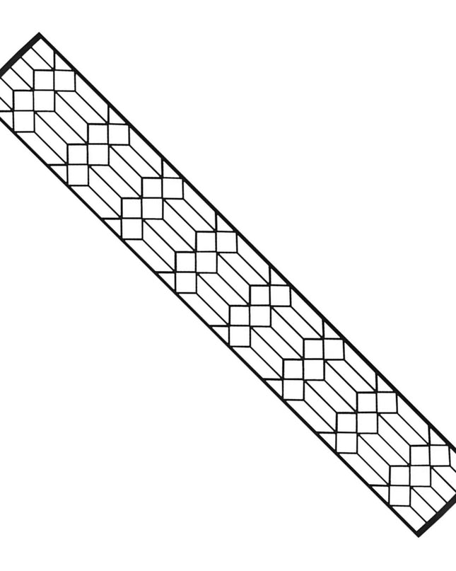 Infratech Motif Craftsman Decorative Fascia for 48" Dual Element Heater