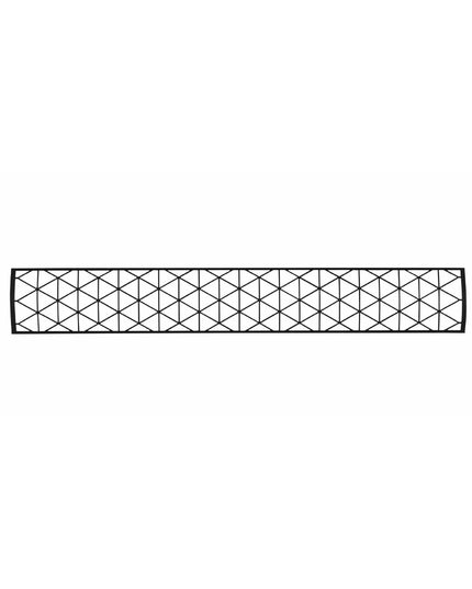 Infratech Motif Contemporary Decorative Fascia for 61-1/4” Dual Element Heater