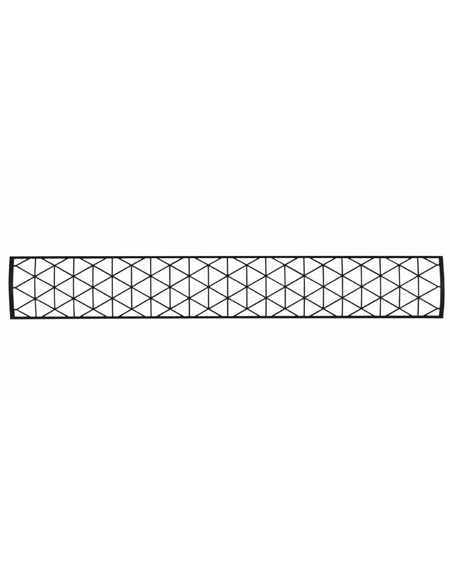 Infratech Motif Contemporary Decorative Fascia for 61-1/4” Dual Element Heater