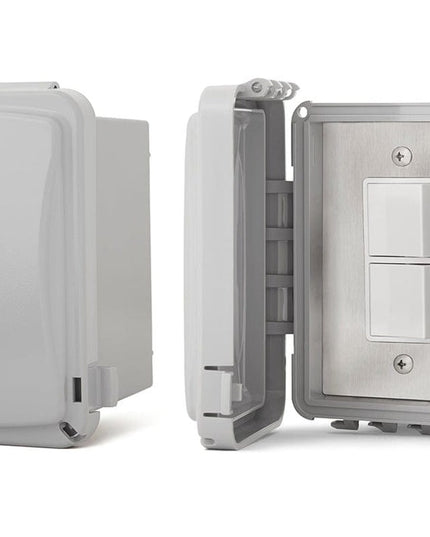 Infratech Single Duplex, Surface Mount with Weatherproof Box and Cover