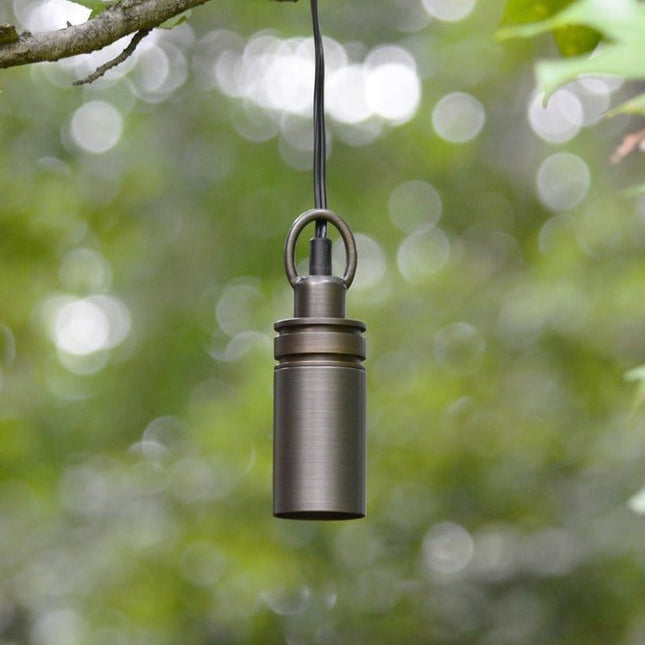 Lumien Solid Brass Micro Pendant with Long Shroud – IP68 Rated