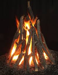 Warming Trends 20” Wilderness Campfire Log Set with Grate
