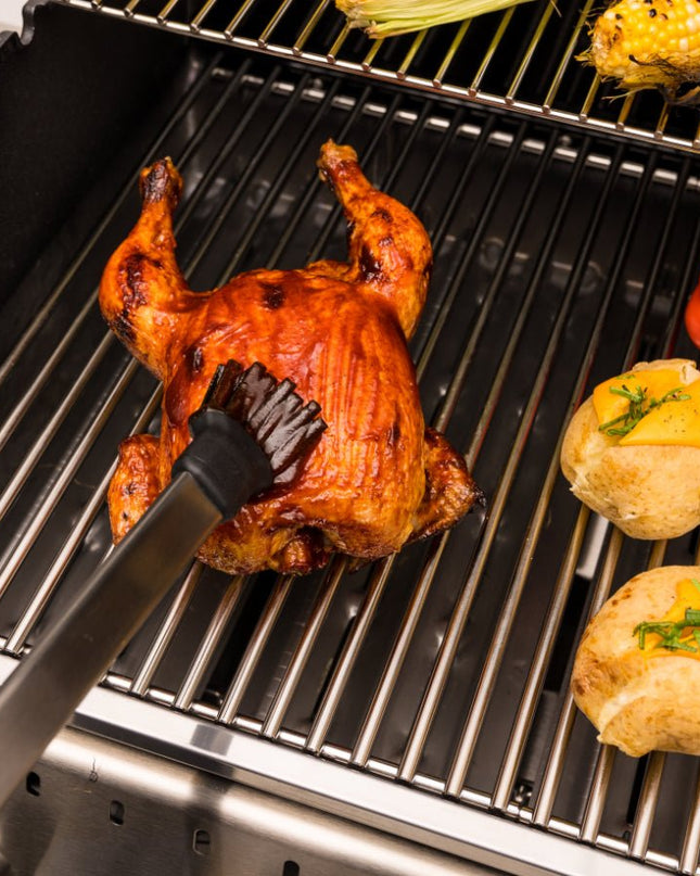 Premium 3pc Stainless BBQ Tool Kit