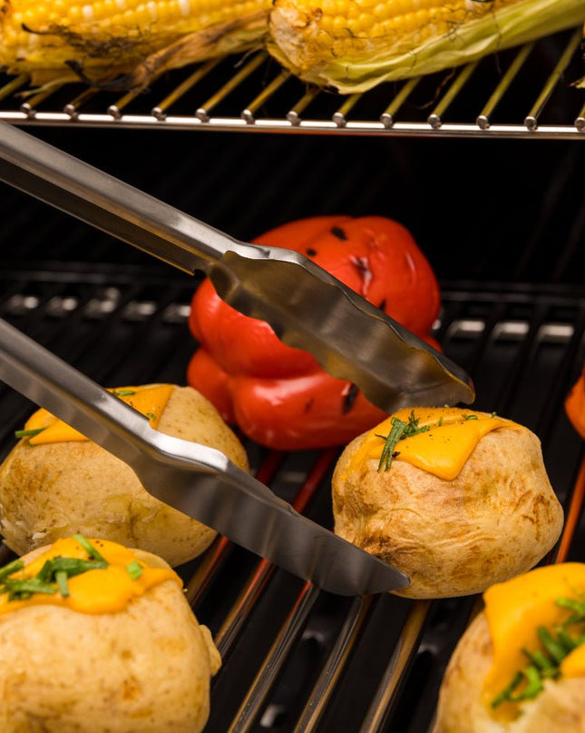 Premium 3pc Stainless BBQ Tool Kit