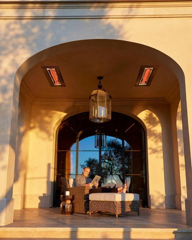 Infratech CD-Series 39-Inch 4000W Dual Element Electric Infrared Patio Heater