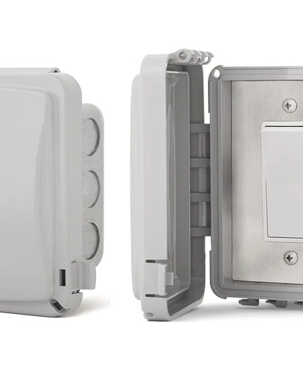 Infratech Single Flush Mount with Weatherproof Cover