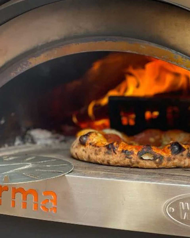 WPPO Karma 42” Stainless Steel Wood-Fired Oven for Backyard Chefs