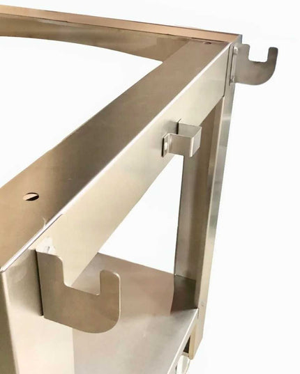 WPPO Stainless Steel Cart for Karma 42 Pizza Oven