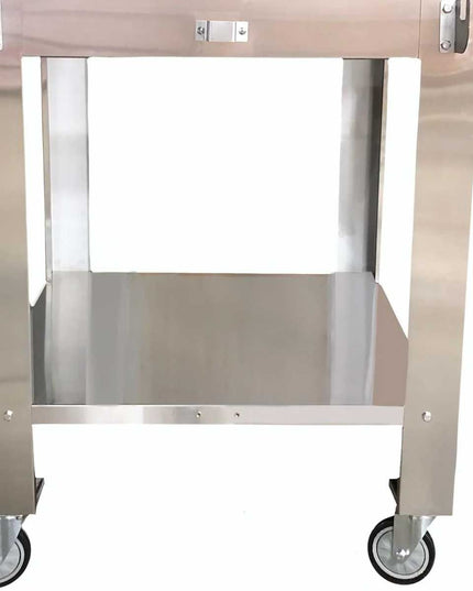 WPPO Karma 32" Oven Cart – Durable Stainless Steel Mobility