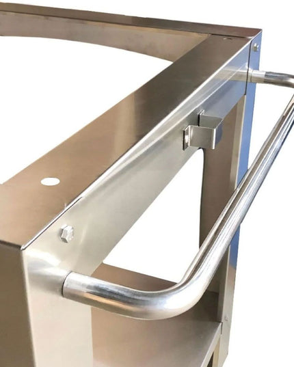 WPPO Stainless Steel Cart for Karma 42 Pizza Oven