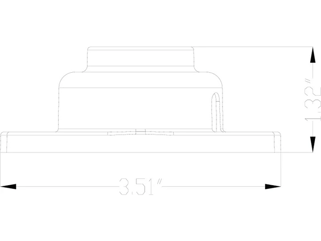 Lumien Durable Black J-Box Accessory for Spot Light Fixture