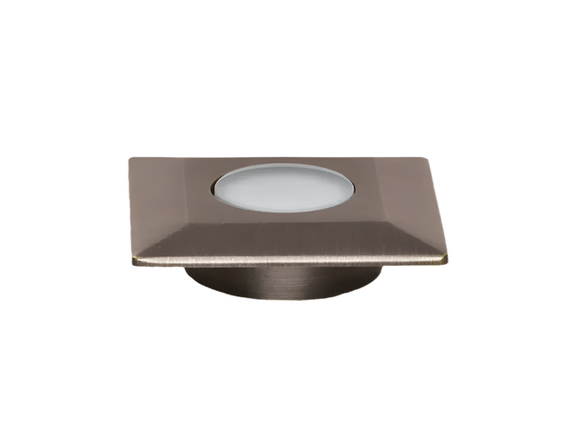 Lumien Square Flush Micro Light with Quick Connect and IP68 Rating
