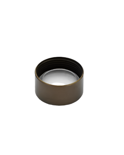 Lumien Antique Brass Short Solid Shroud with Quick Connect