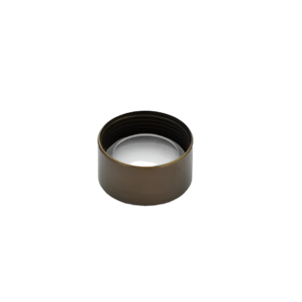 Lumien Antique Brass Short Solid Shroud with Quick Connect