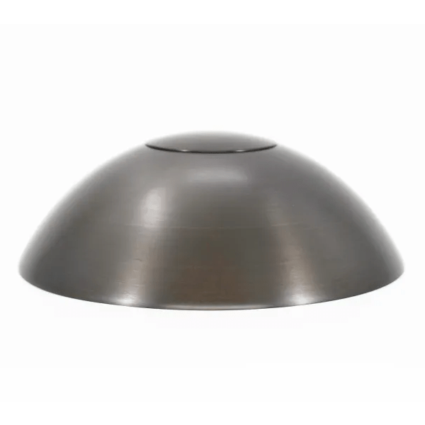 Lumien Antique Brass Rounded Path Light Cap