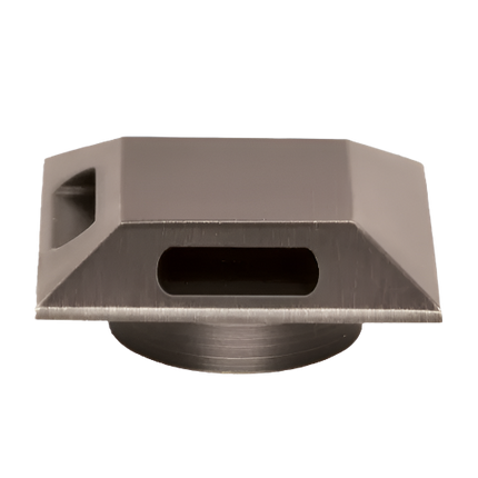 Lumien Recessed Square 2-Sided Brass Micro Light – IP68 Rated
