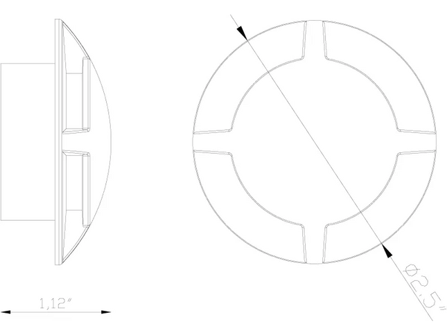Lumien Durable Circular 3600 Micro Light with Quick Connect System