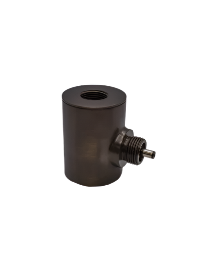 Lumien Antique Brass Bollard L-Mount with Quick Connect System