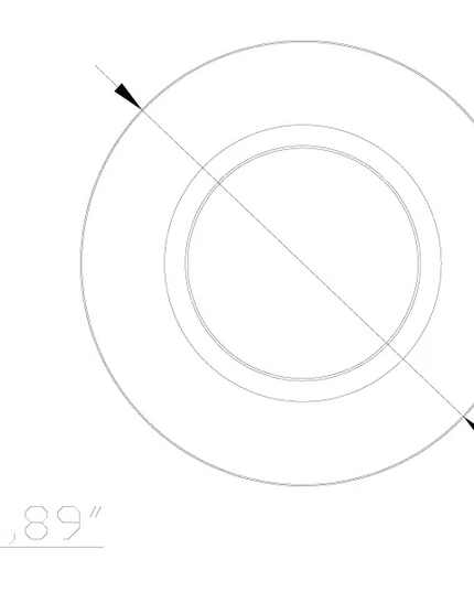 Lumien Flush Recessed Circular Macro Light with Quick Connect