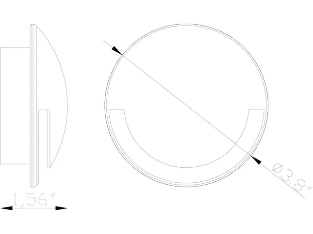 Lumien Wide Beam Circular 180° Macro Light with Quick Connect