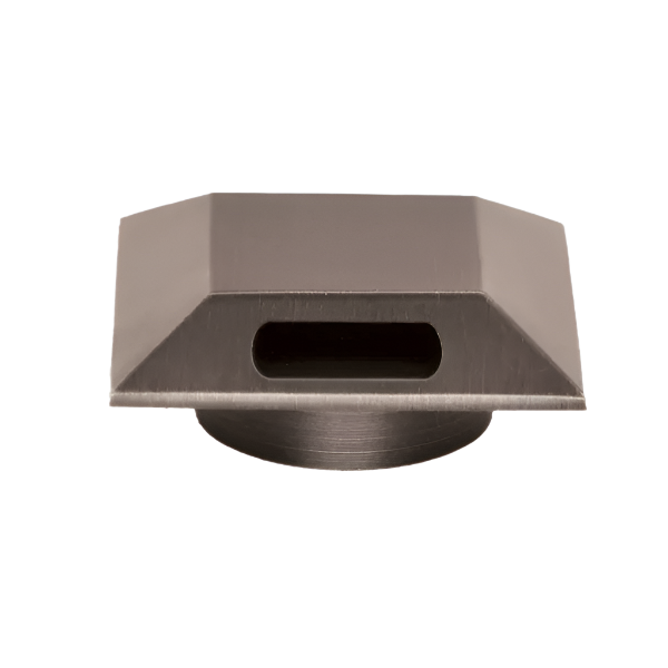 Lumien Recessed Square Light Accessory – Quick Connect, Antique Brass