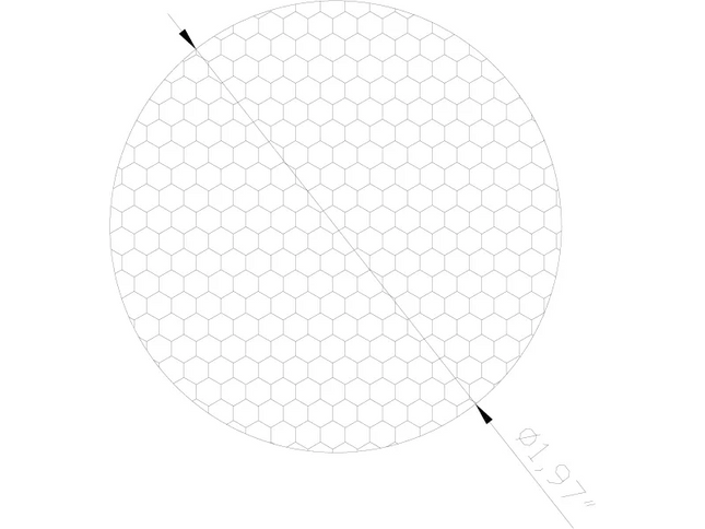Lumien Antique Brass Hexagon Filter Lens with Quick Connect