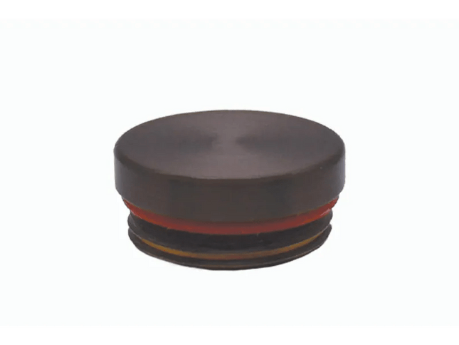 Lumien Antique Brass Threaded Flat Closure with Quick Connect System